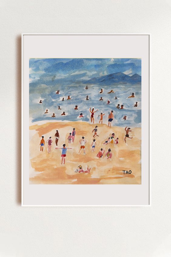 Tranh Tao On The Beach