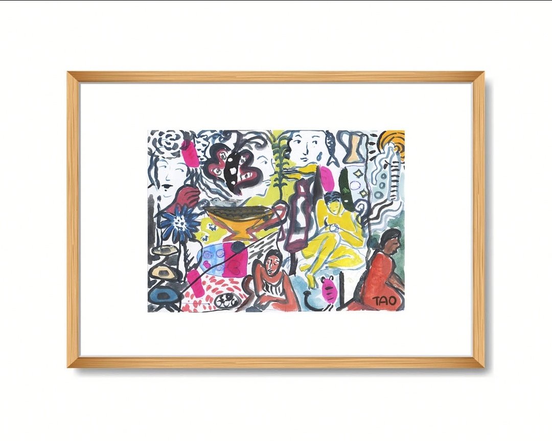 Tranh Tao Abstract A4