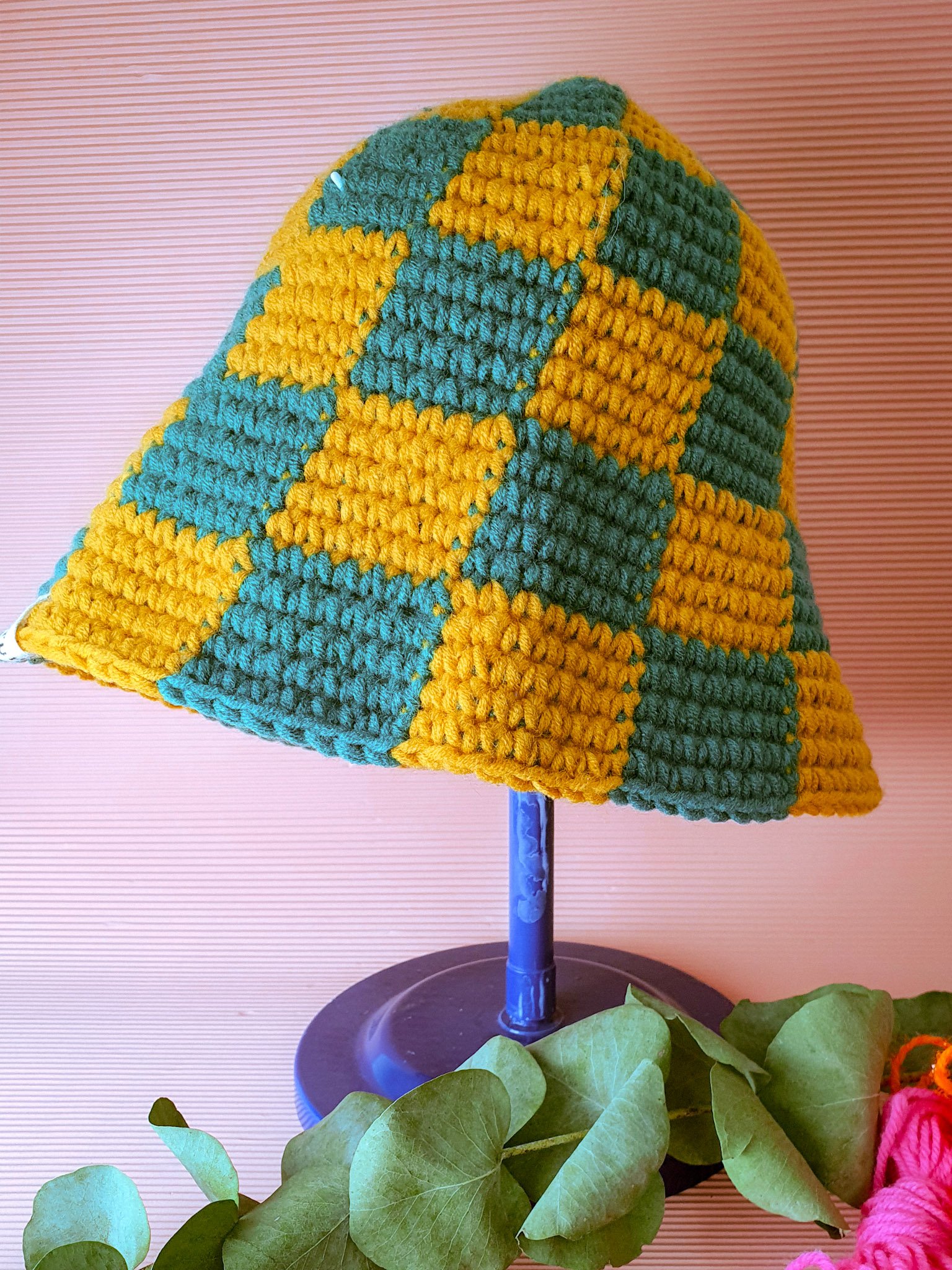 Mũ checkeredHATs maru
