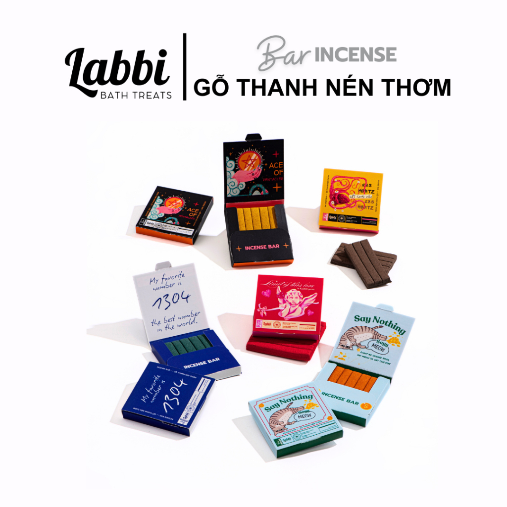 Gỗ thanh nén thơm ( Labbi ) MAMA'S GARDEN