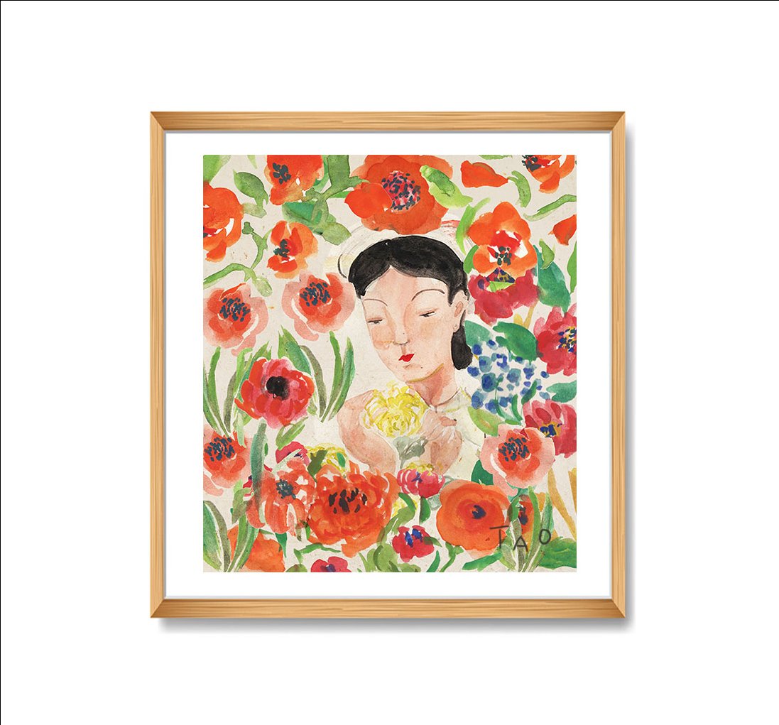 Tranh Tao Lê Phổ Women A4