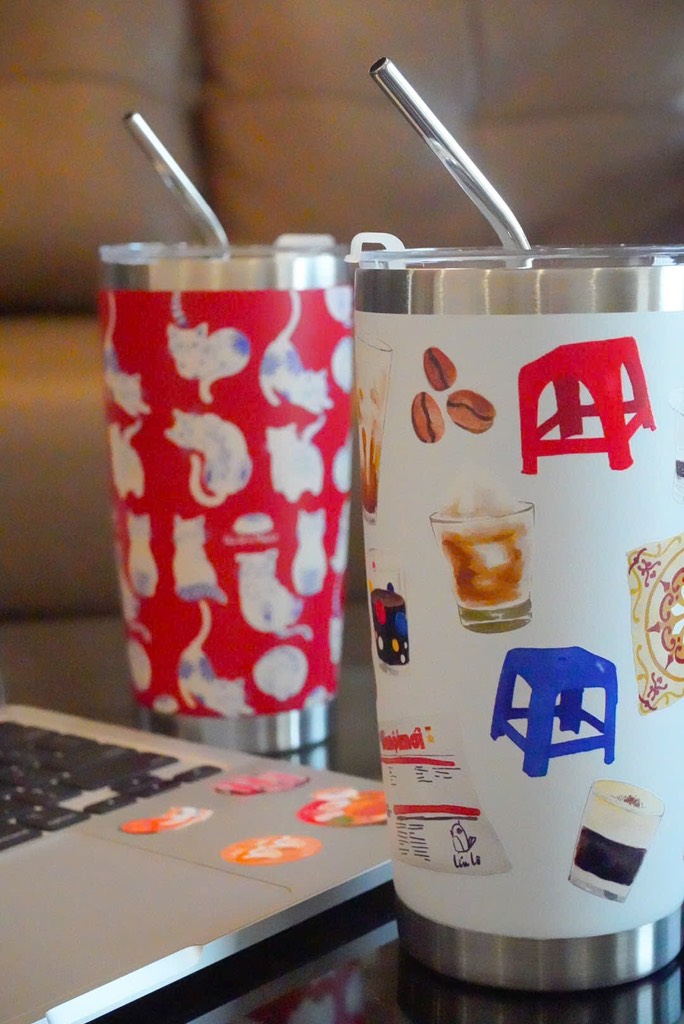 Cốc inox Cafe 600ml Hanoi street coffee 295