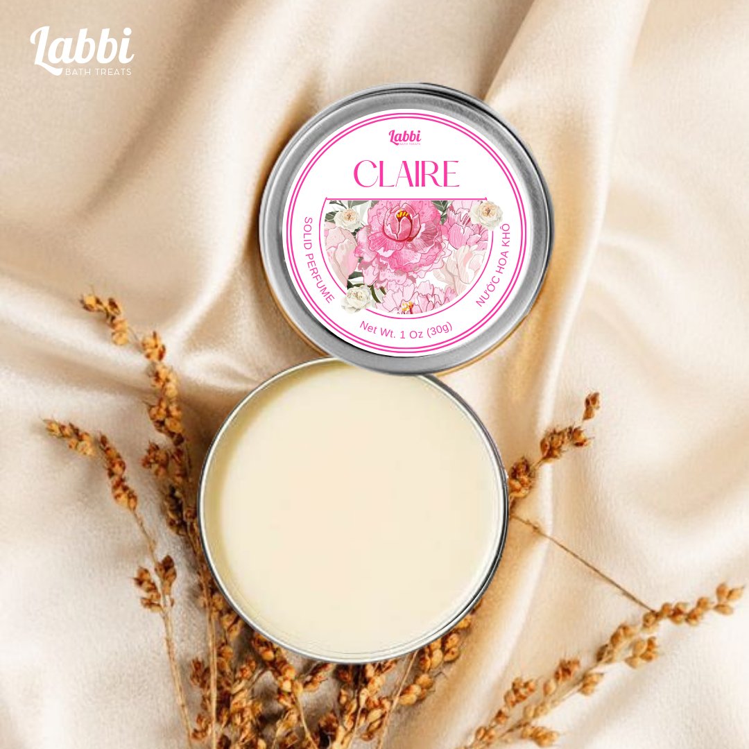 [SOLID PERFUME - NƯỚC HOA KHÔ] 30gr Labbi Claire