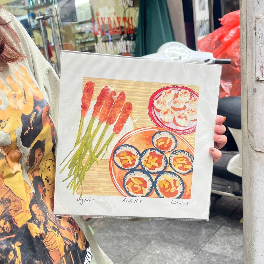 Bánh Huế Tranh Mộc Trà 24x24
