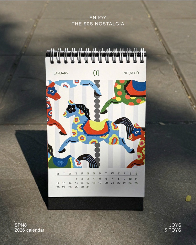 Lịch 2026 Summer Project No.8 ( có lịch âm)