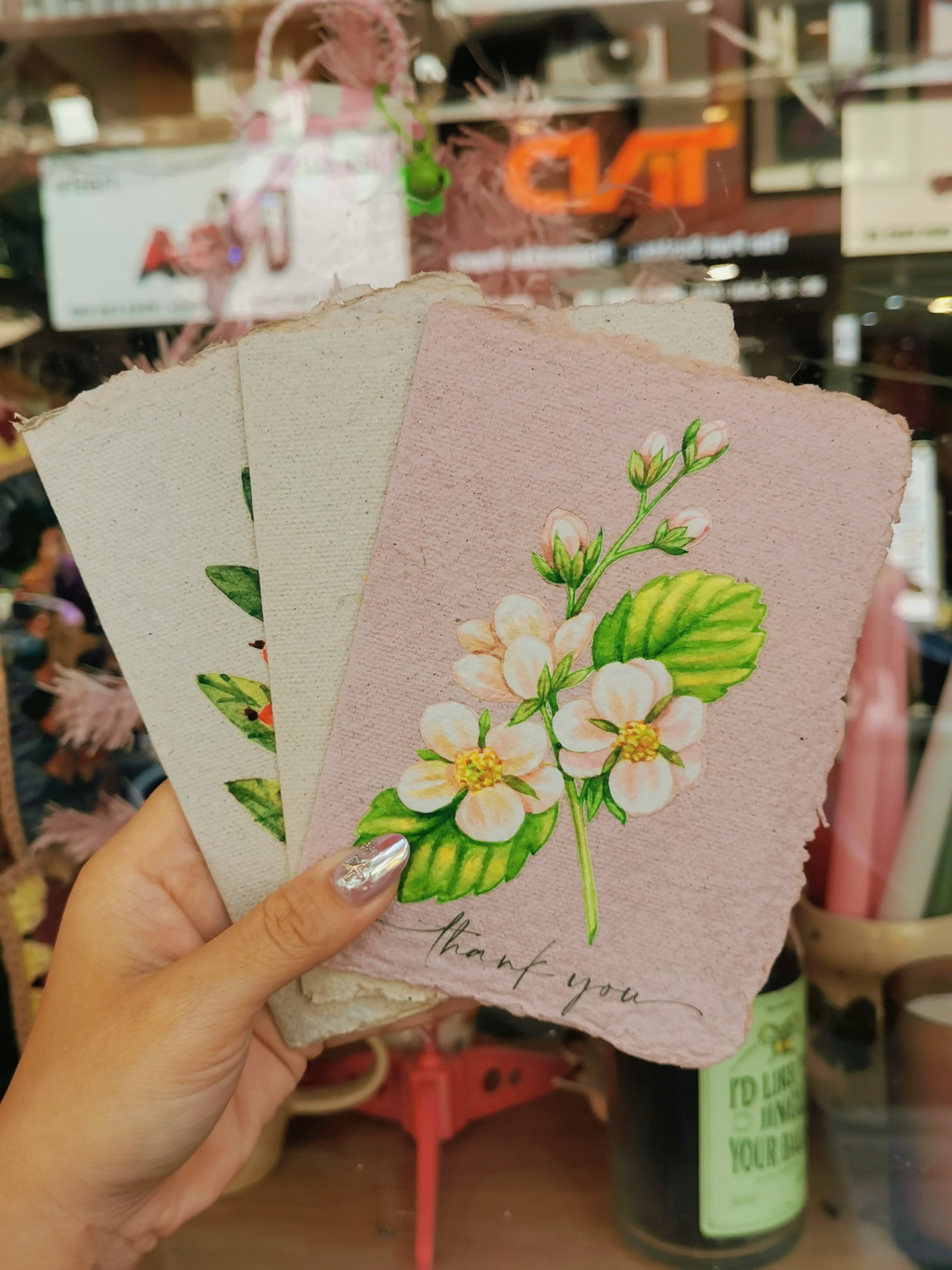 Thiệp giấy tái chế Napoland 60