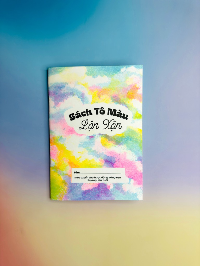 Sách tô màu Lộn Xộn