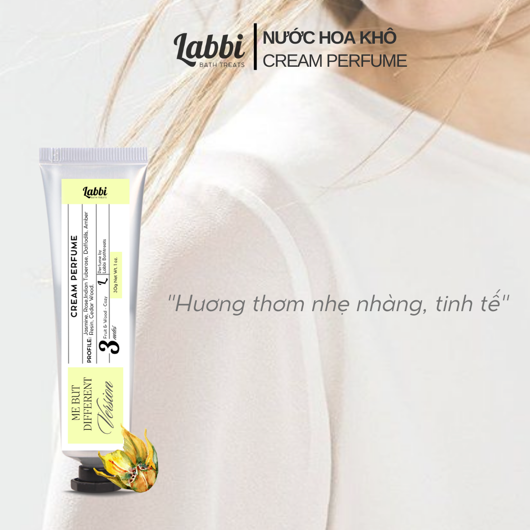 Nước hoa kem khô 30gr Labbi Me But Different Version