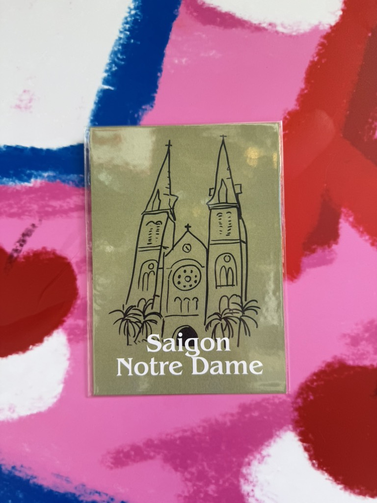 Thiệp Lương Doo Saigon notre dame