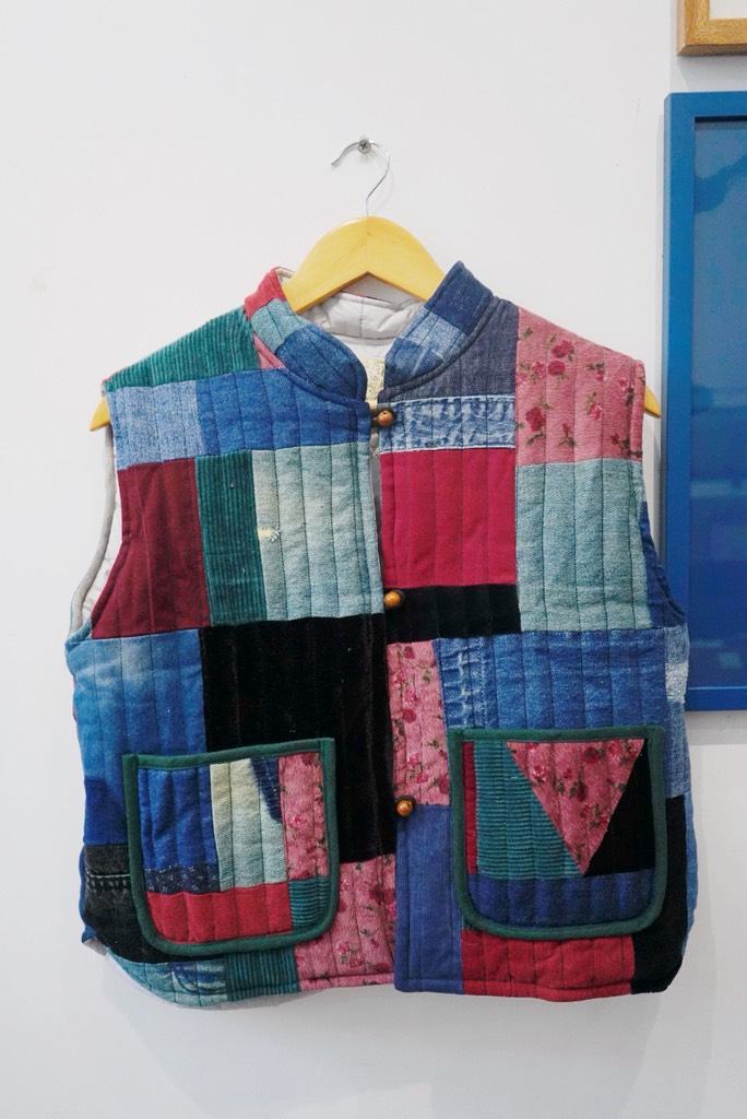 Áo Gilet Chế ghép 2 mặt 0326