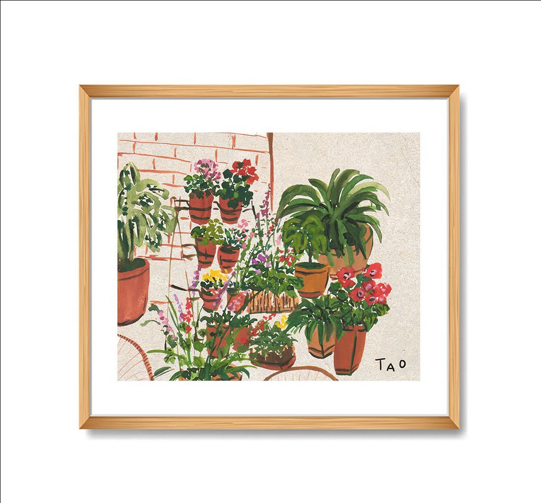 Tranh Tao A3 Plant - Lovers