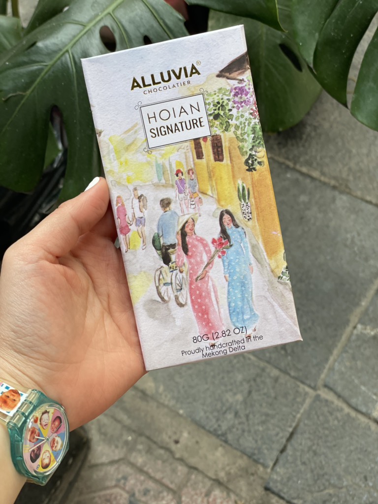 Thanh chocolate lớn Alluvia