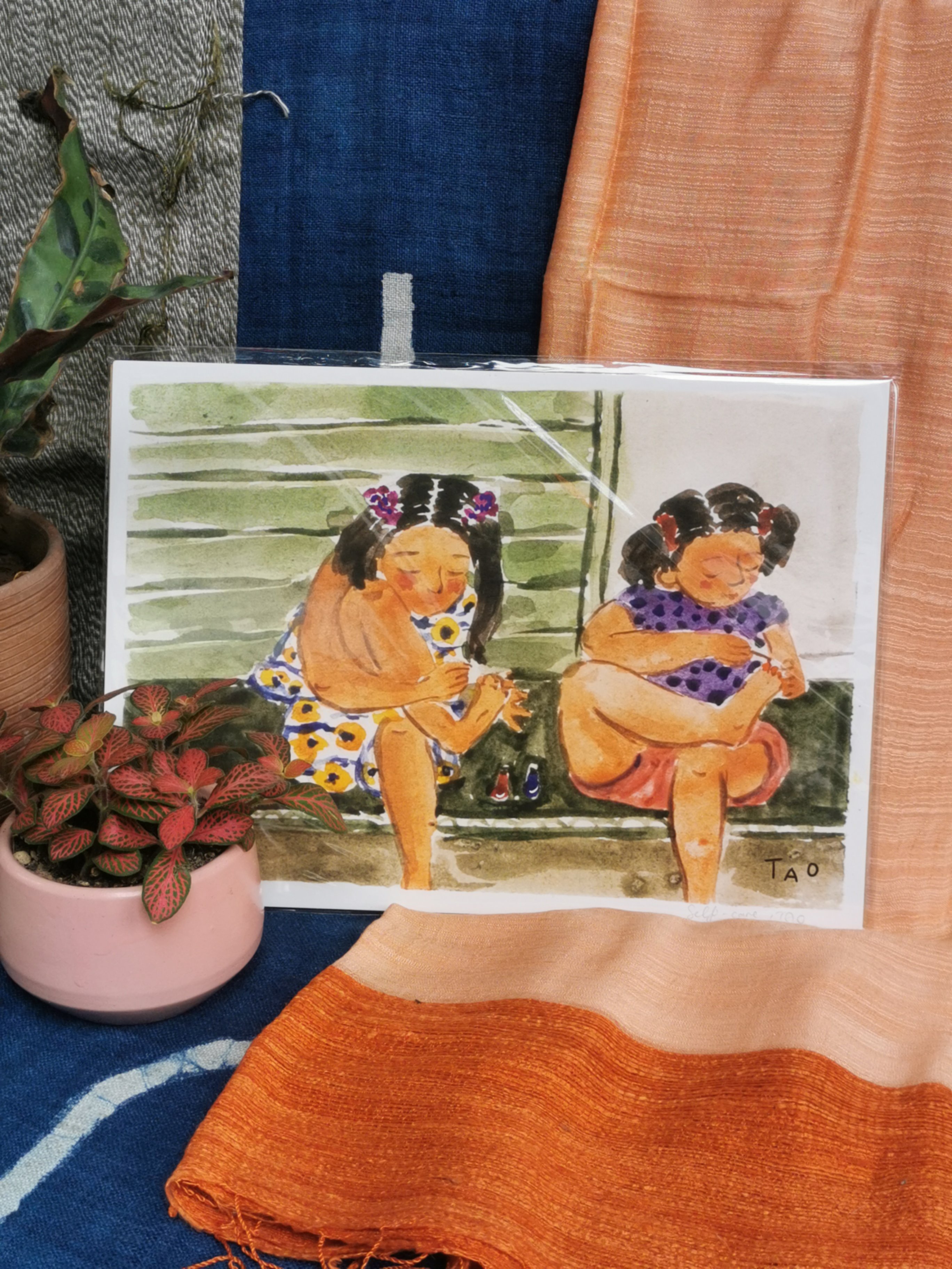 Tranh Tao Self-care A4
