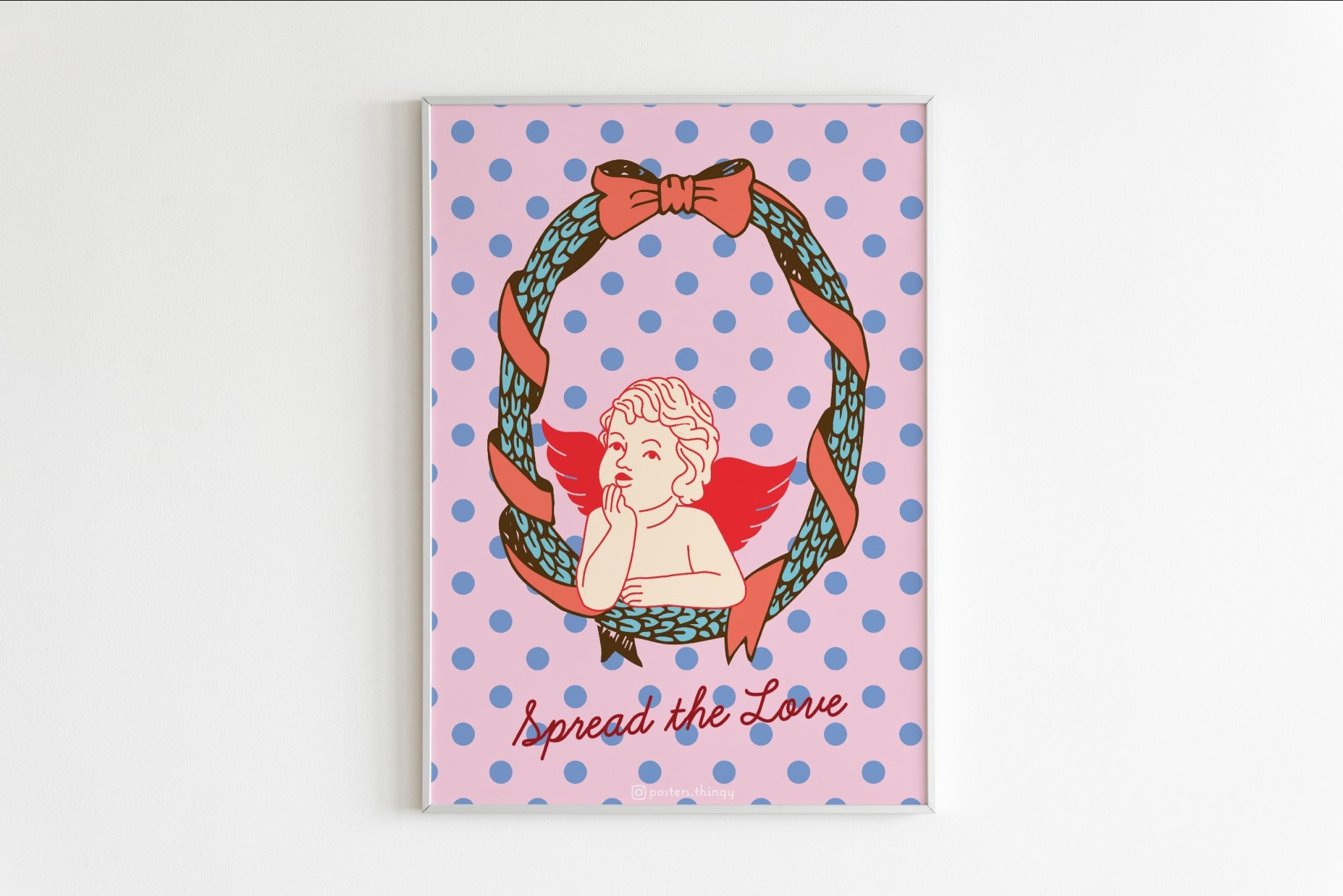 Thiệp Thiên Thần Spread The Love Posters Thingy