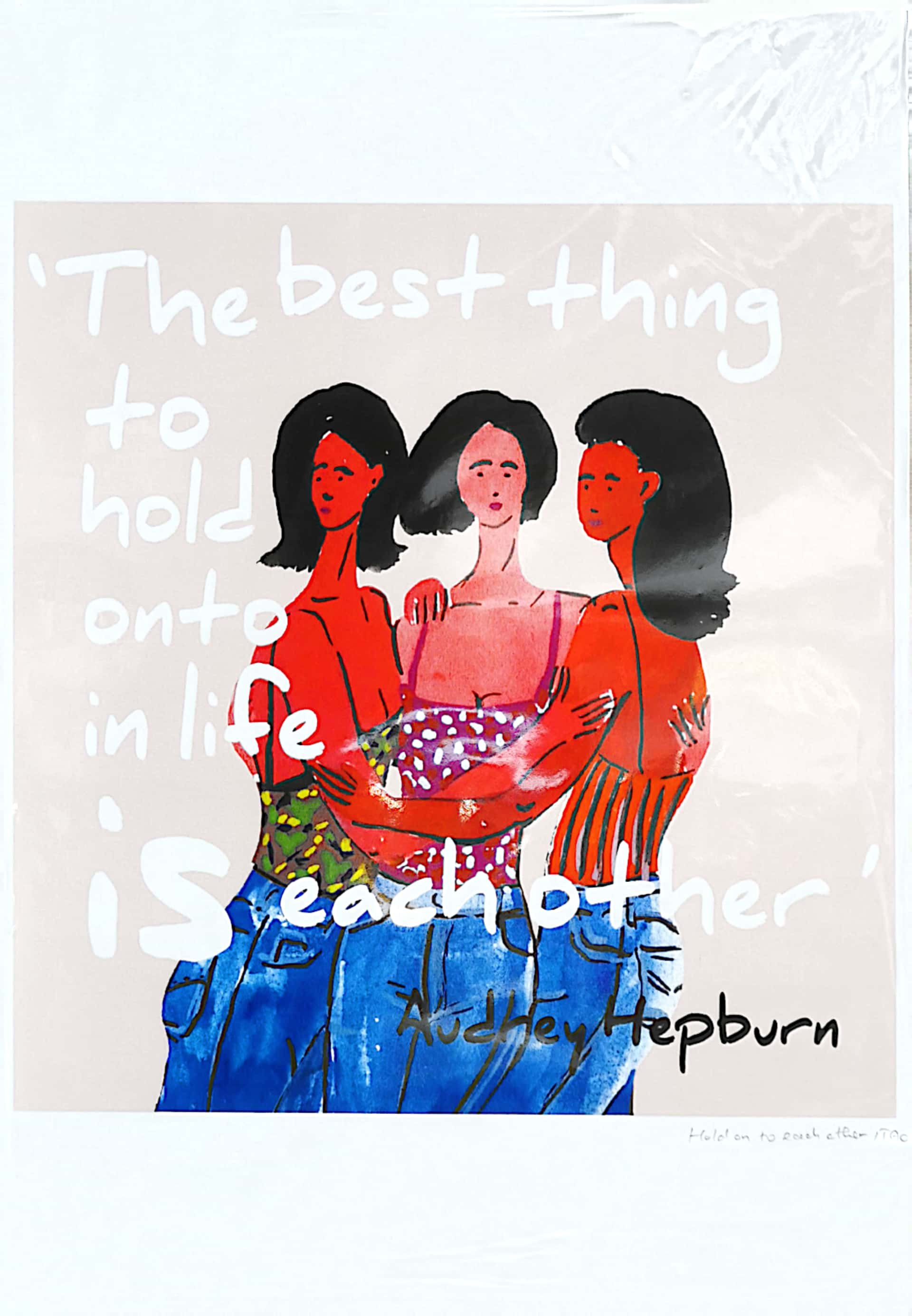 Tranh Tao Hold On To Each Other A3