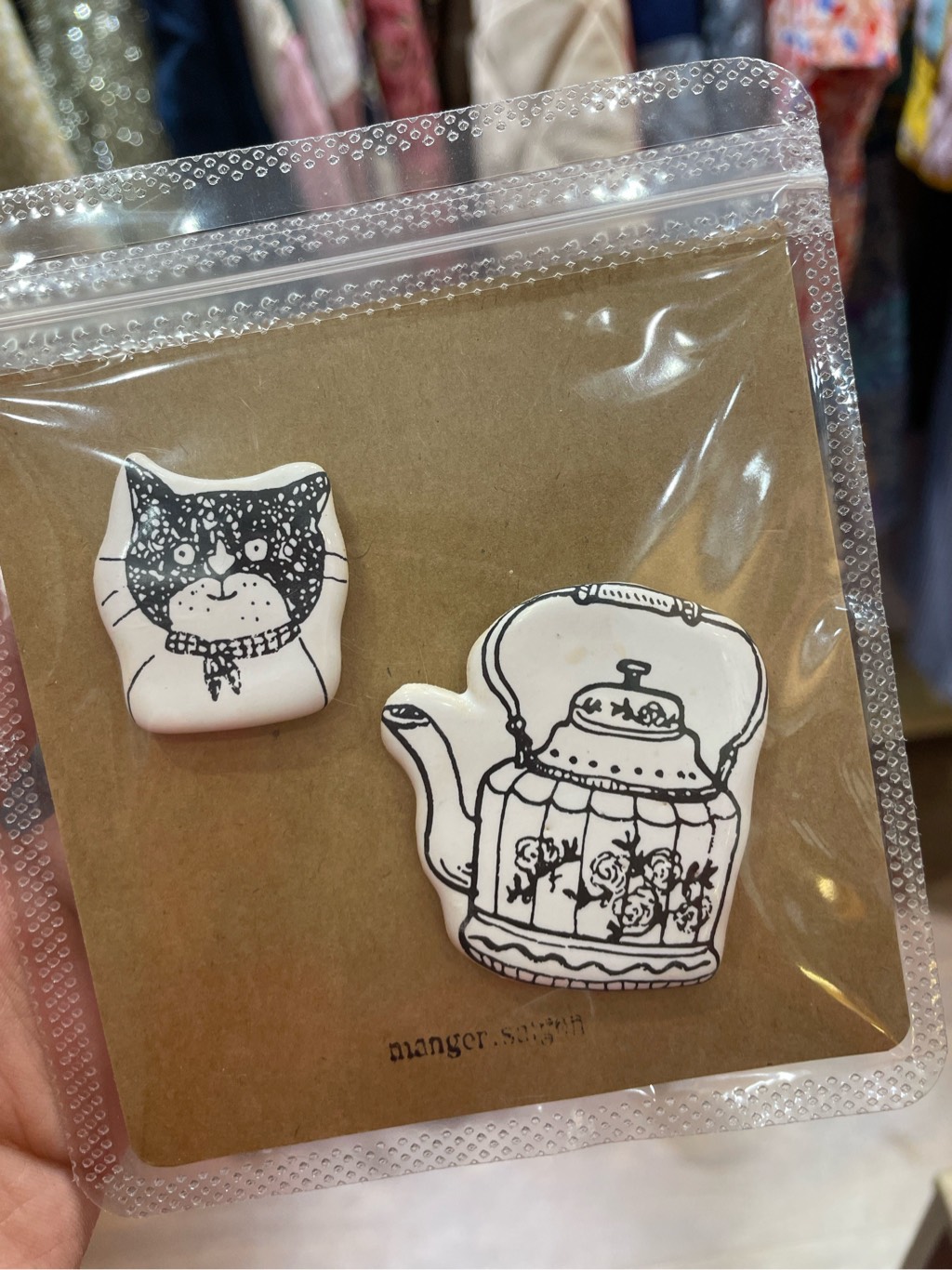 Nam châm Small Ceramic Magnet pack Haru Craft