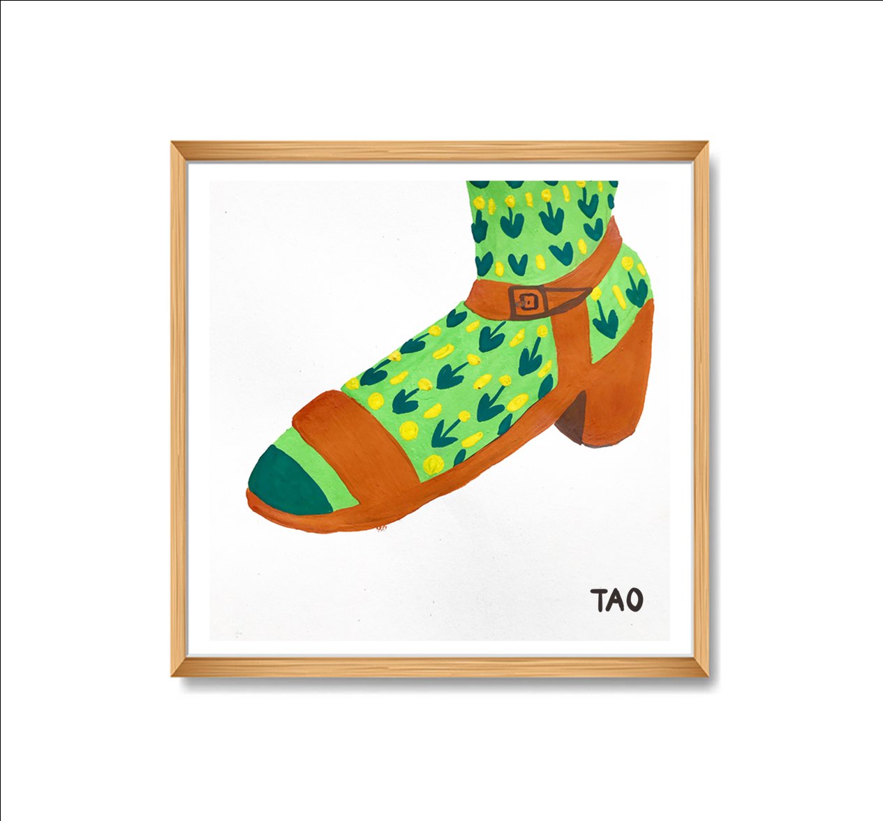 Tranh Tao Be Bold / Be Brave A4