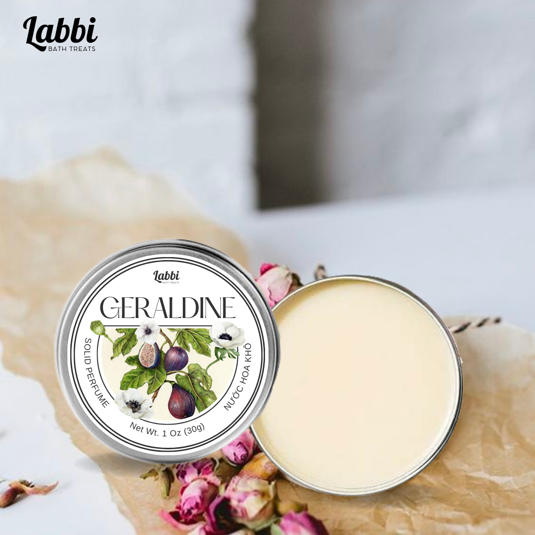 [SOLID PERFUME - NƯỚC HOA KHÔ] 30gr Labbi Gernaldine
