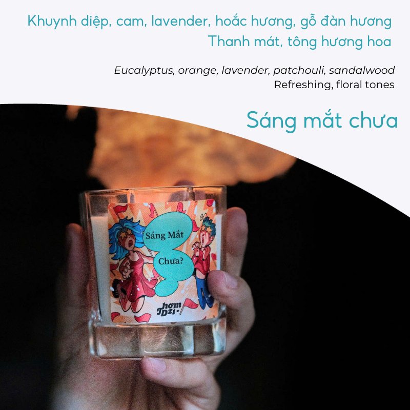 Nến Thơm Dzị 111gram sáng mắt chưa