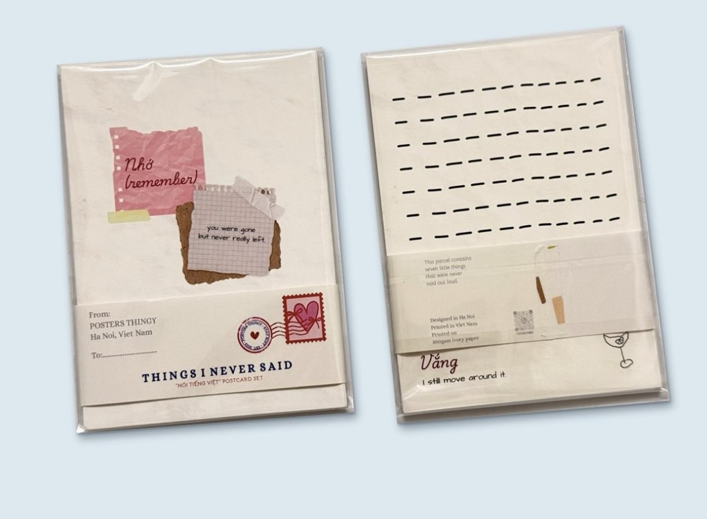 Thiệp A6 NÓI TIẾNG VIỆT Posters Thingy