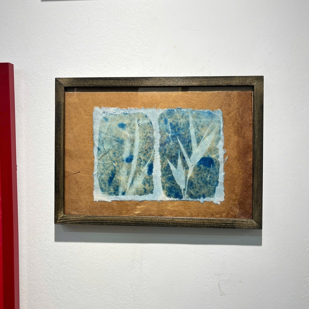 Tranh Mộc Trà Ra đồng(kèm khung)