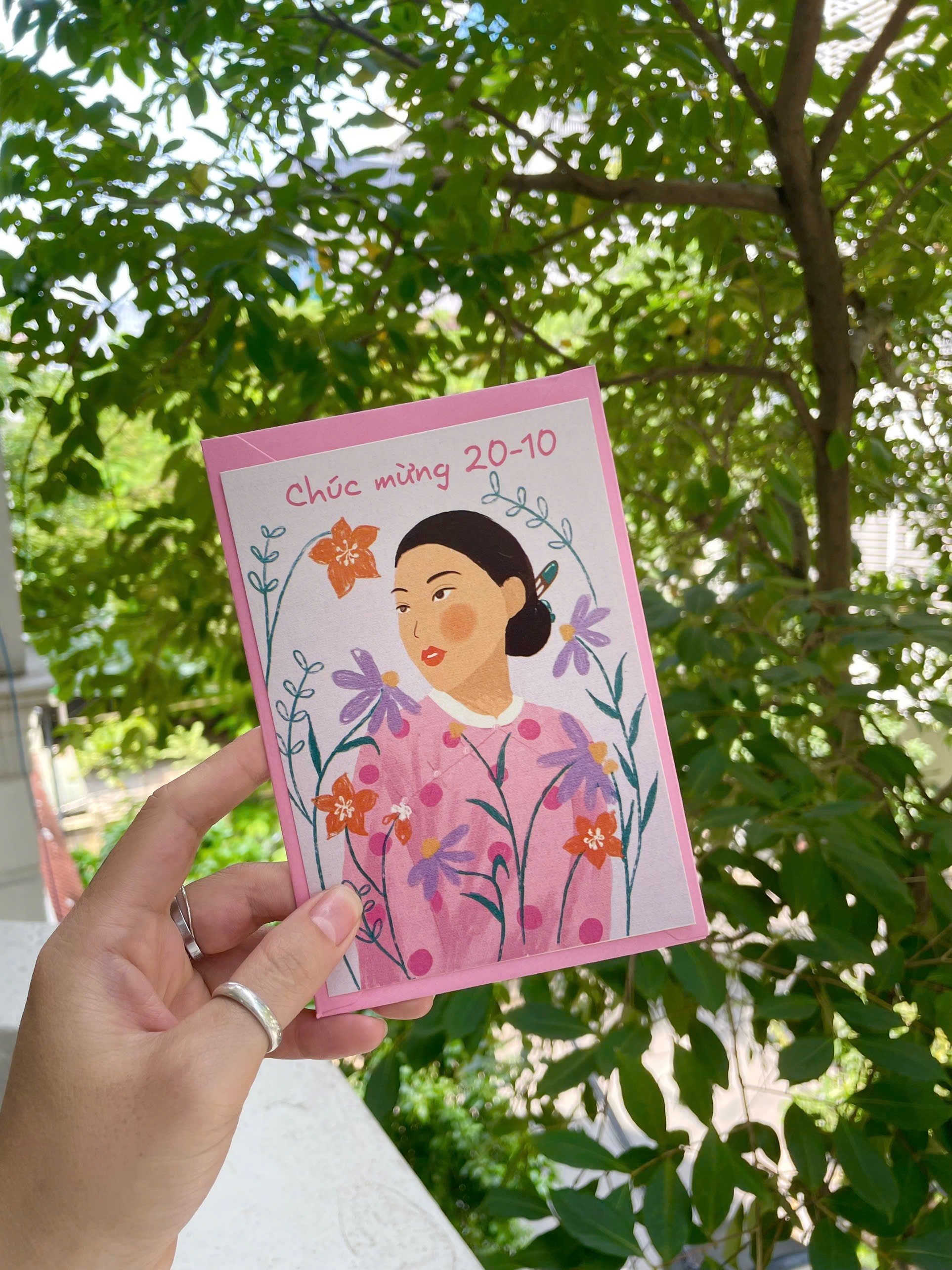 Thiệp 20 / 10 Mai Lê
