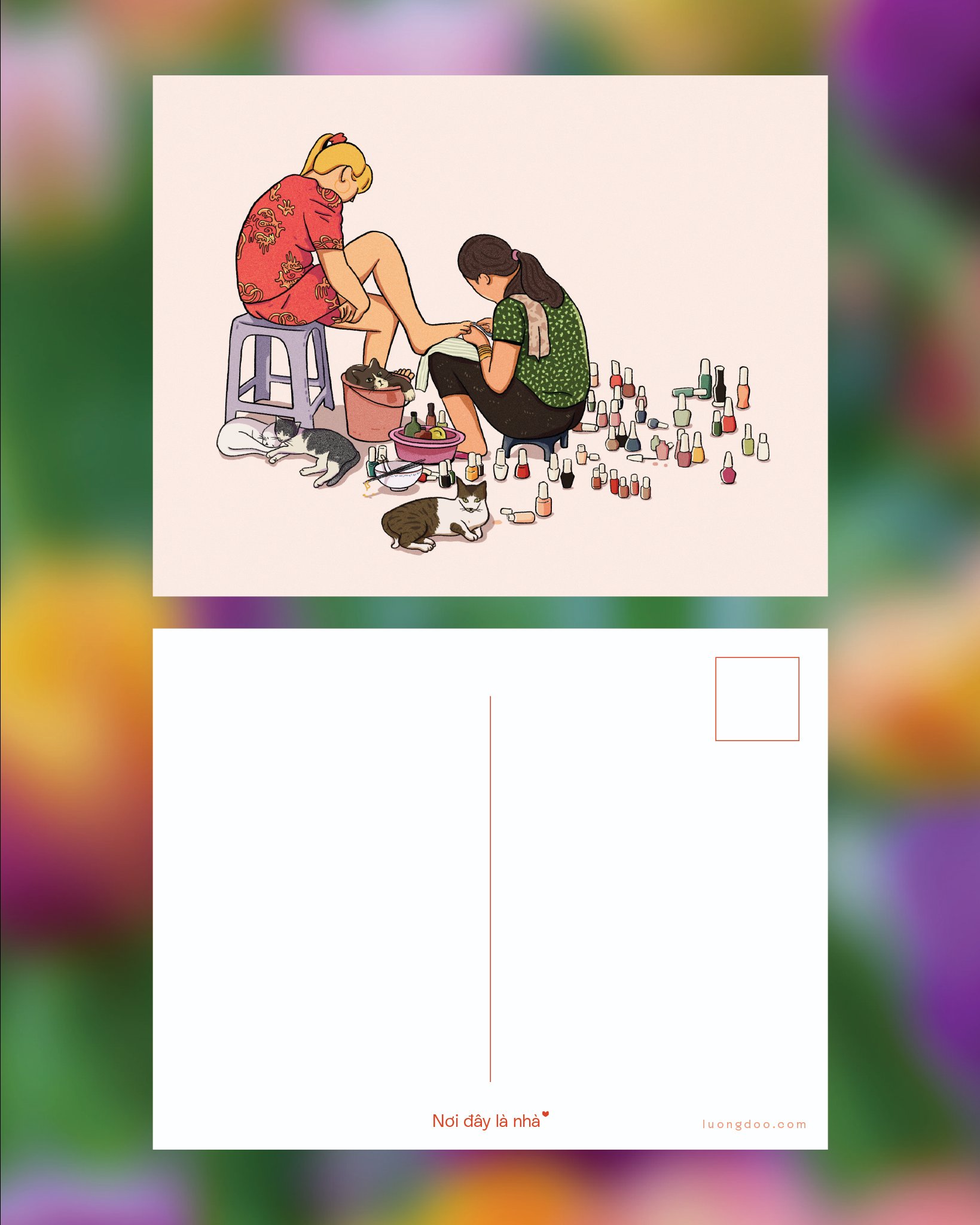 Postcard Lương Doo