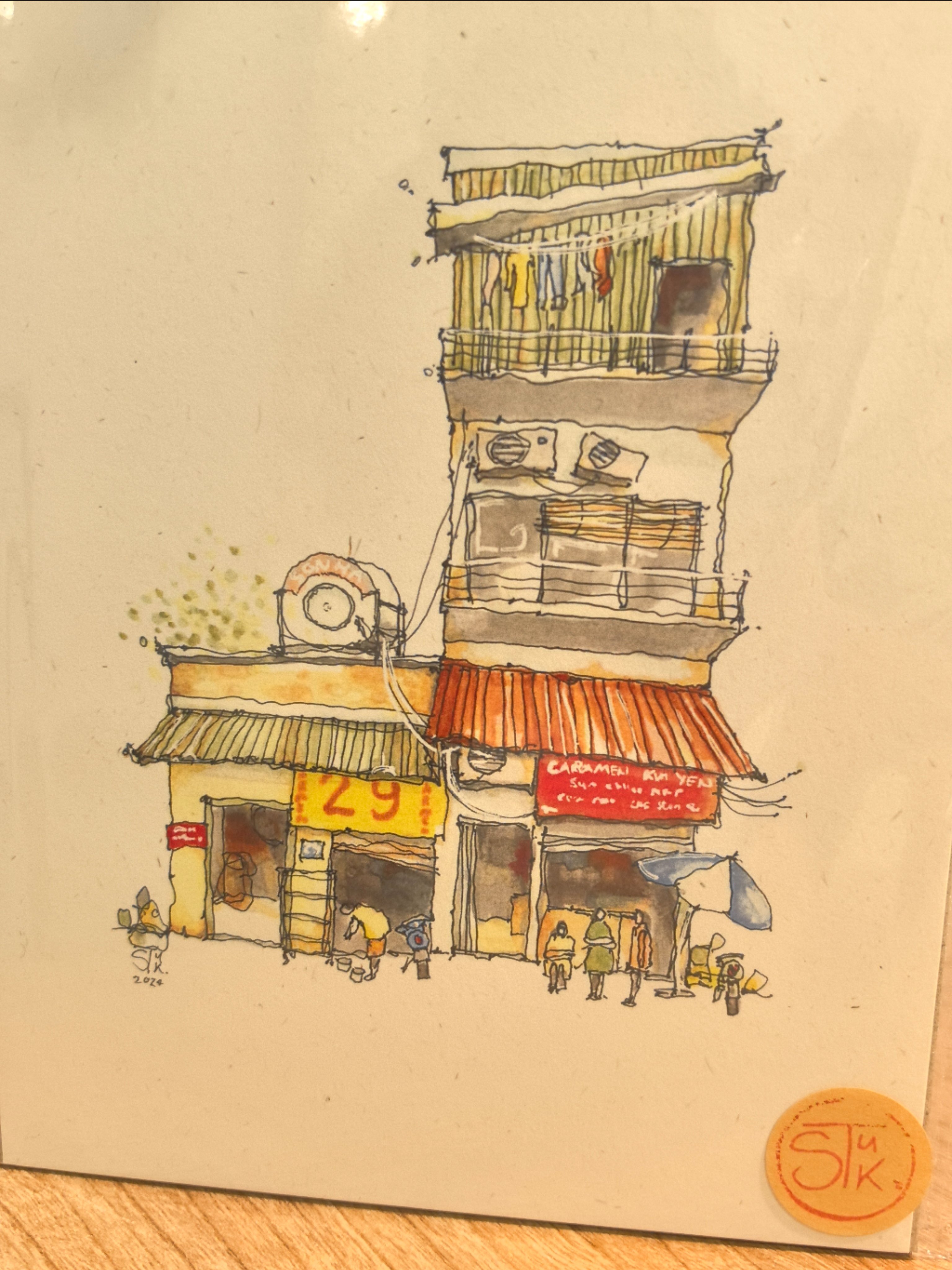 Tranh A5 STU Hà Nội HN004