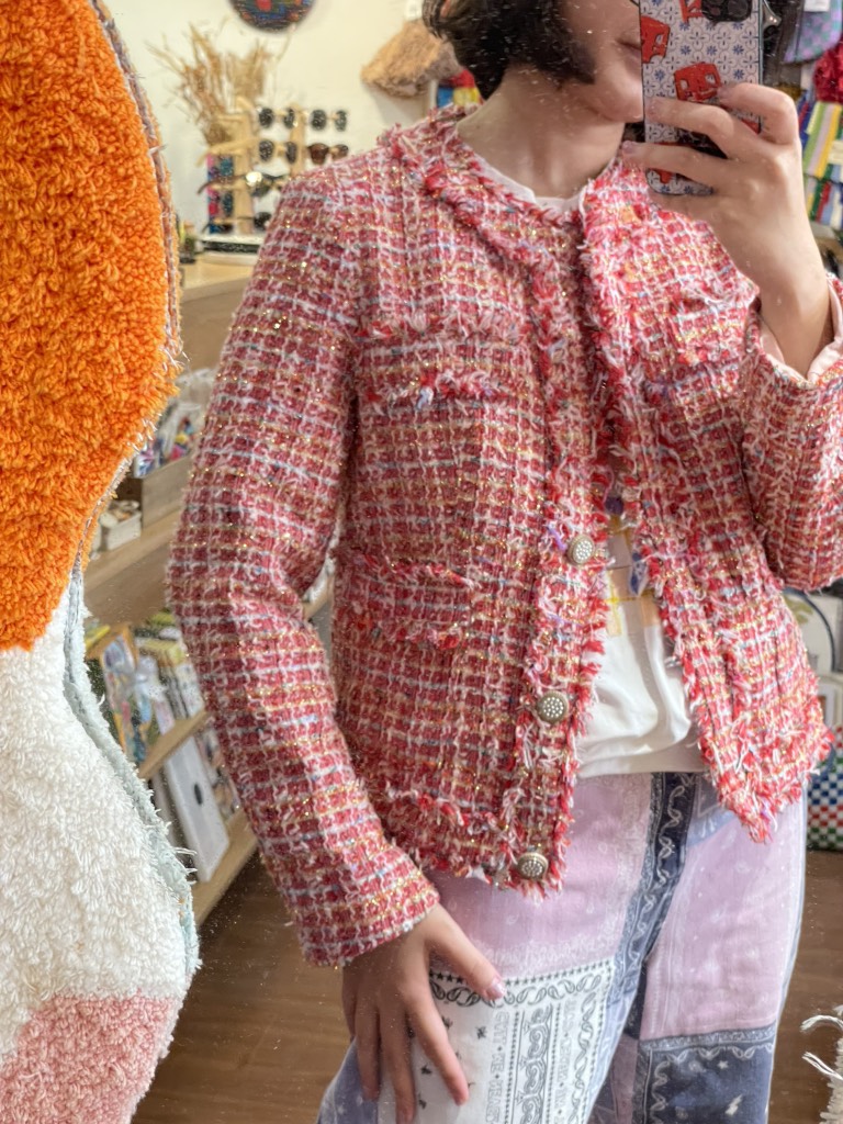 Áo Tweed Líu Lô 750