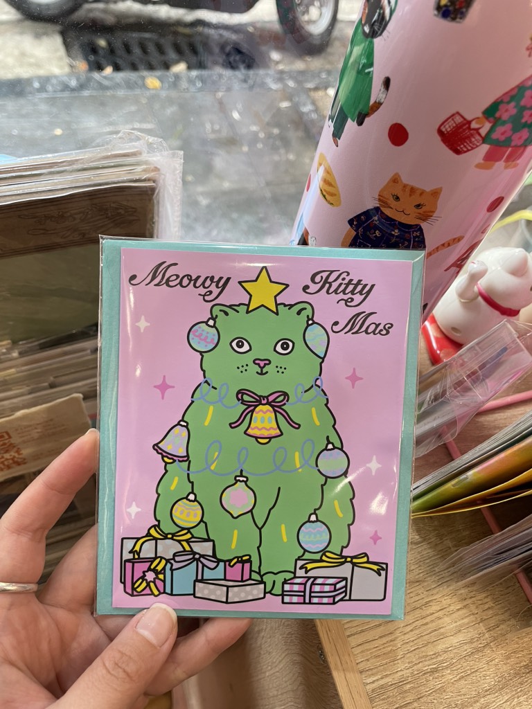 Thiệp Meowy Kittymas 50 WÁ MÉO