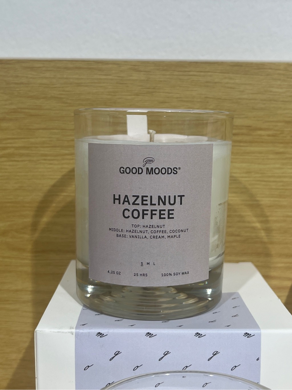 Nến thơm Hazelnut Coffee (4,5oz) GOODMOODS