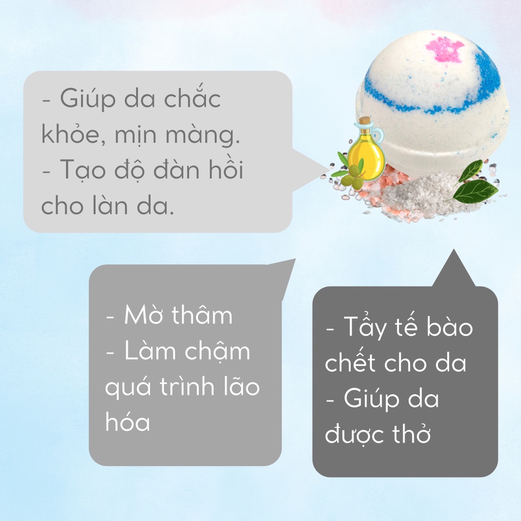 Viên sủi bồn tắm MORNING DEW 120gr Labbi