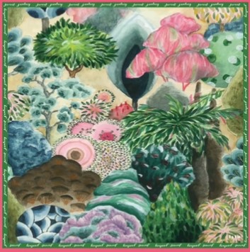 Tranh Ly Vũ Forest Fantasy Vuông nhỏ/A4