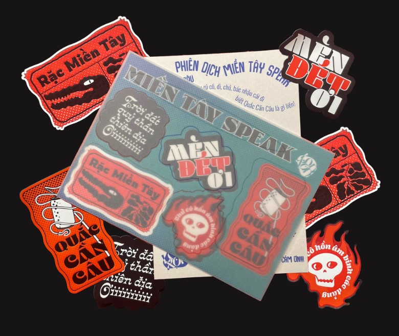Sticker Miền Tây Speak Lộn Xộn