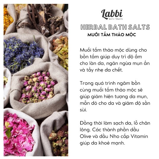 MUỐI TẮM LABBI MILKY DAISY