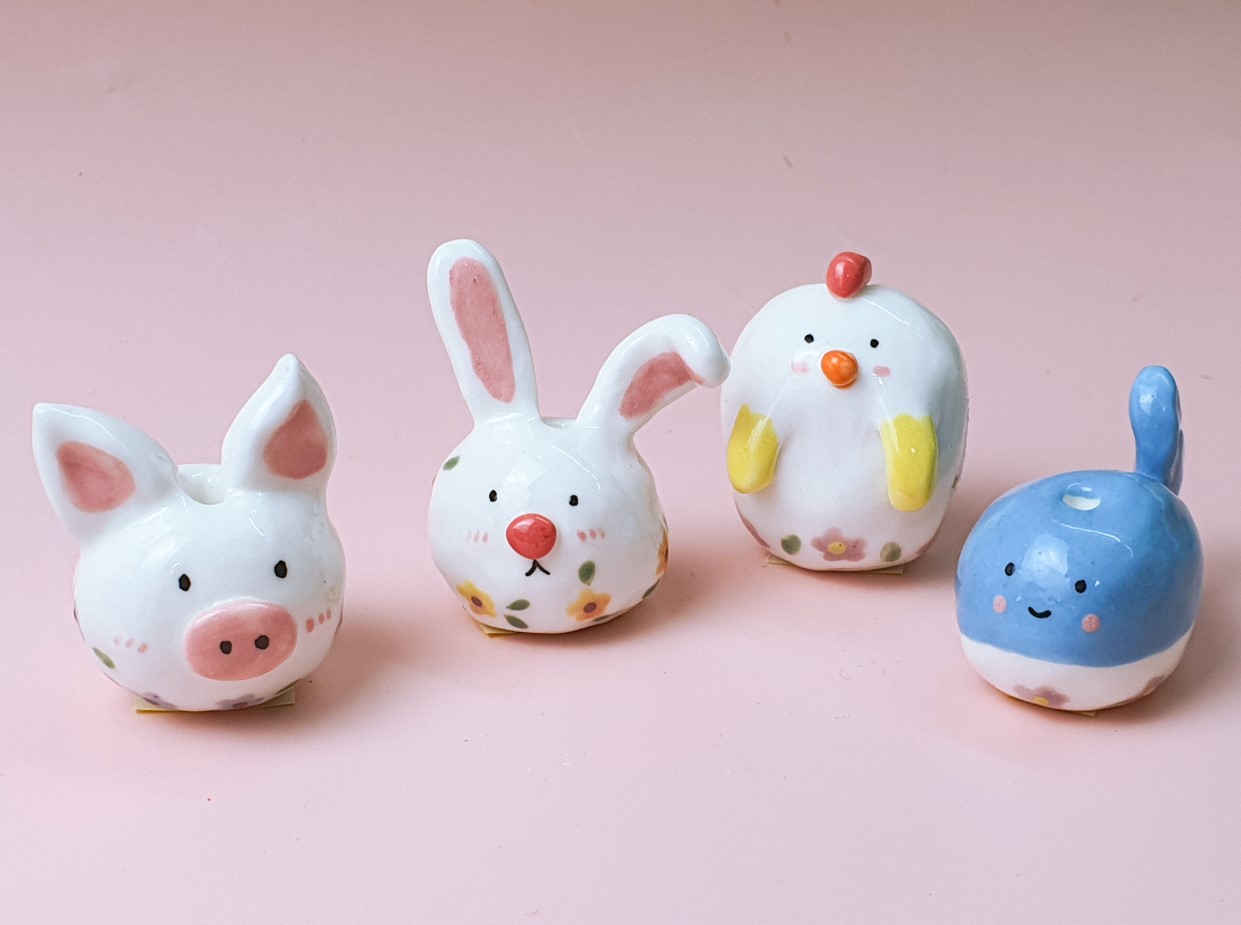 Incense Holder/ Tượng đốt trầm 120 June Ceramics