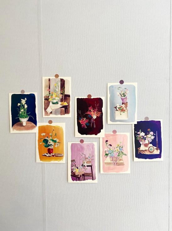 Thiệp Hoa Mai Lê