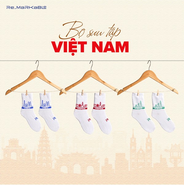 Tất Resocks I Love Việt Nam - Việt Nam S