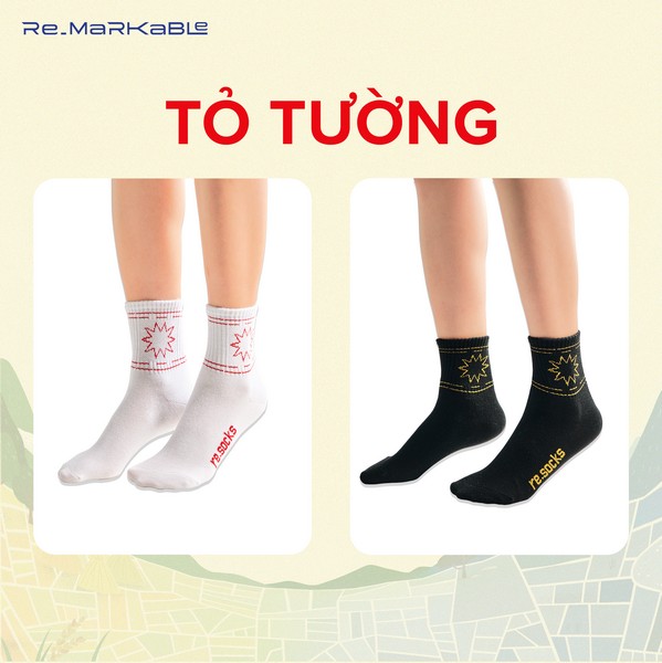 Tất Resocks Đất Nước - Tỏ Tường Trắng L