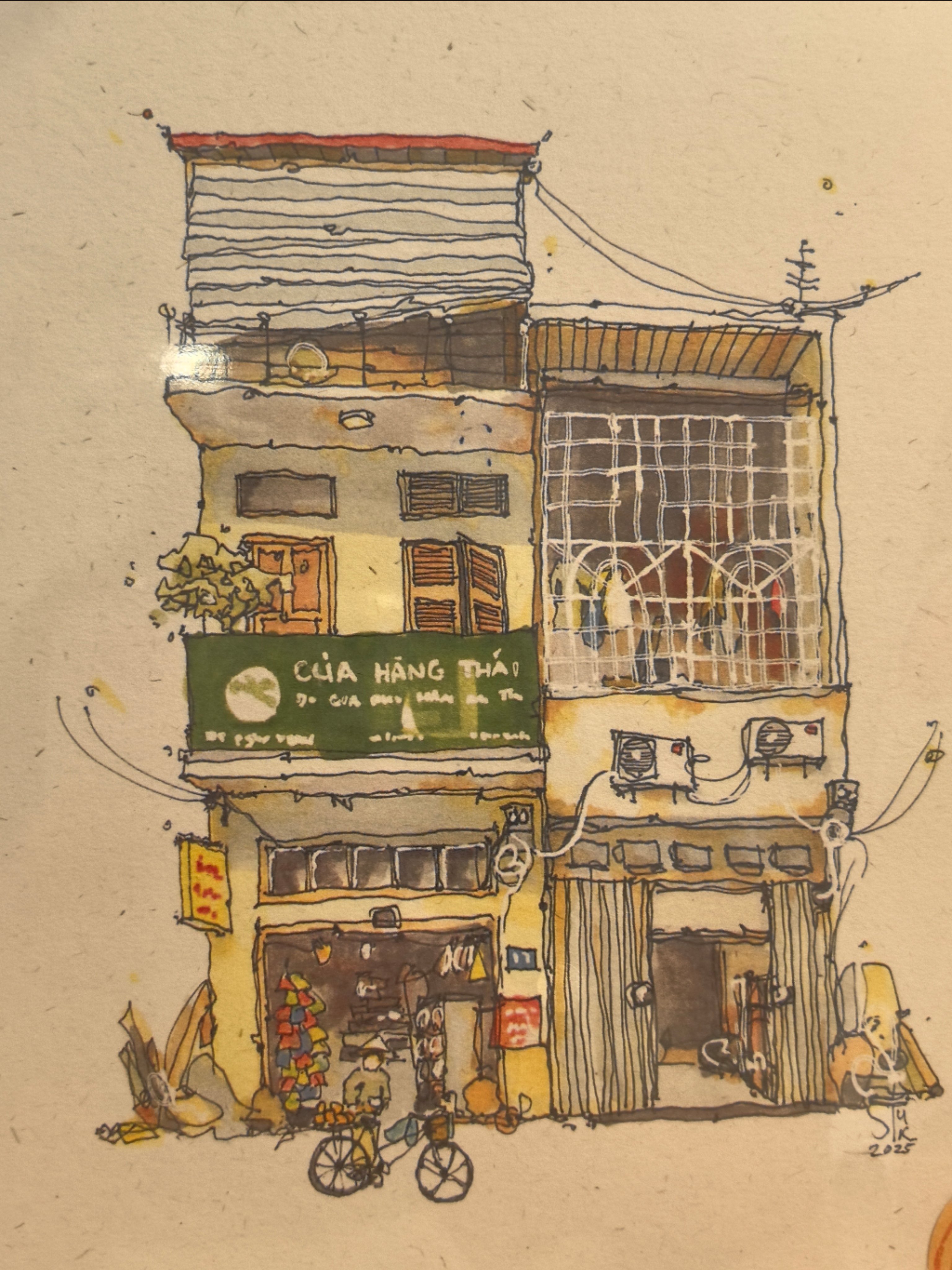 Tranh A5 STU Hà Nội HN012