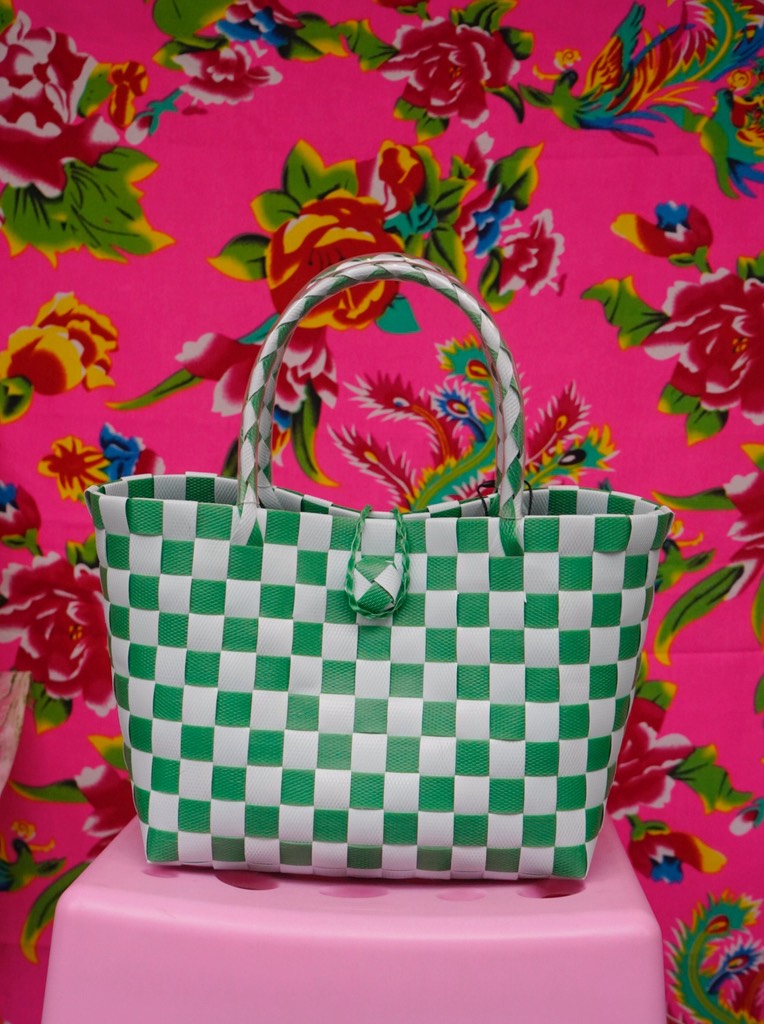 Làn Líu Lô xanh lá cây trắng 180