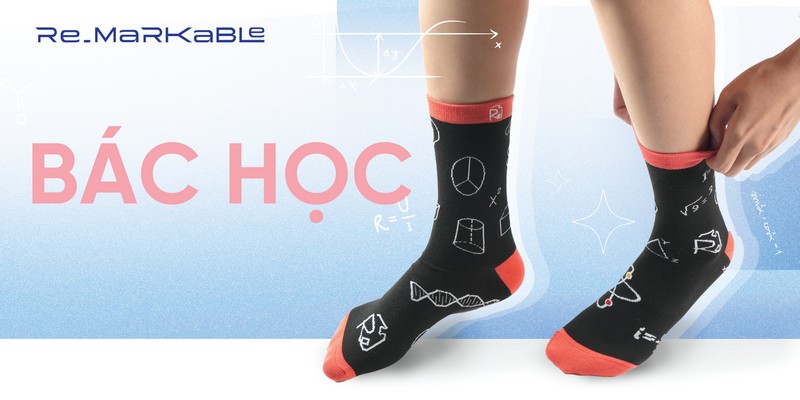 Tất Resocks Học Đường - Bác Học - Crew M