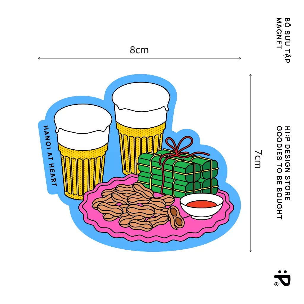 Nam Châm Bia Hơi Hi:Pieces