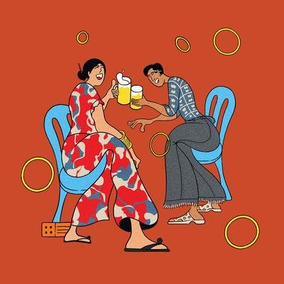 Thiệp Beer Lương Doo