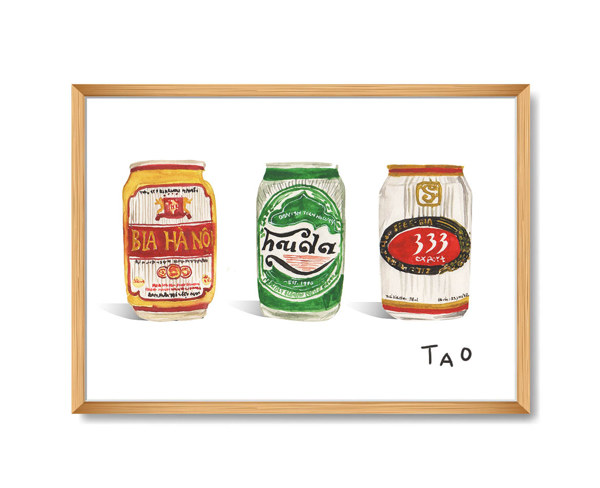 Tranh Tao Viet Beer A3