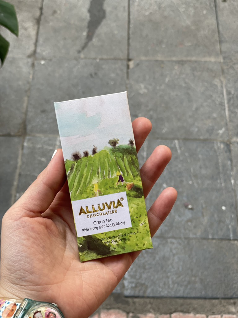 Thanh chocolate nhỏ Alluvia
