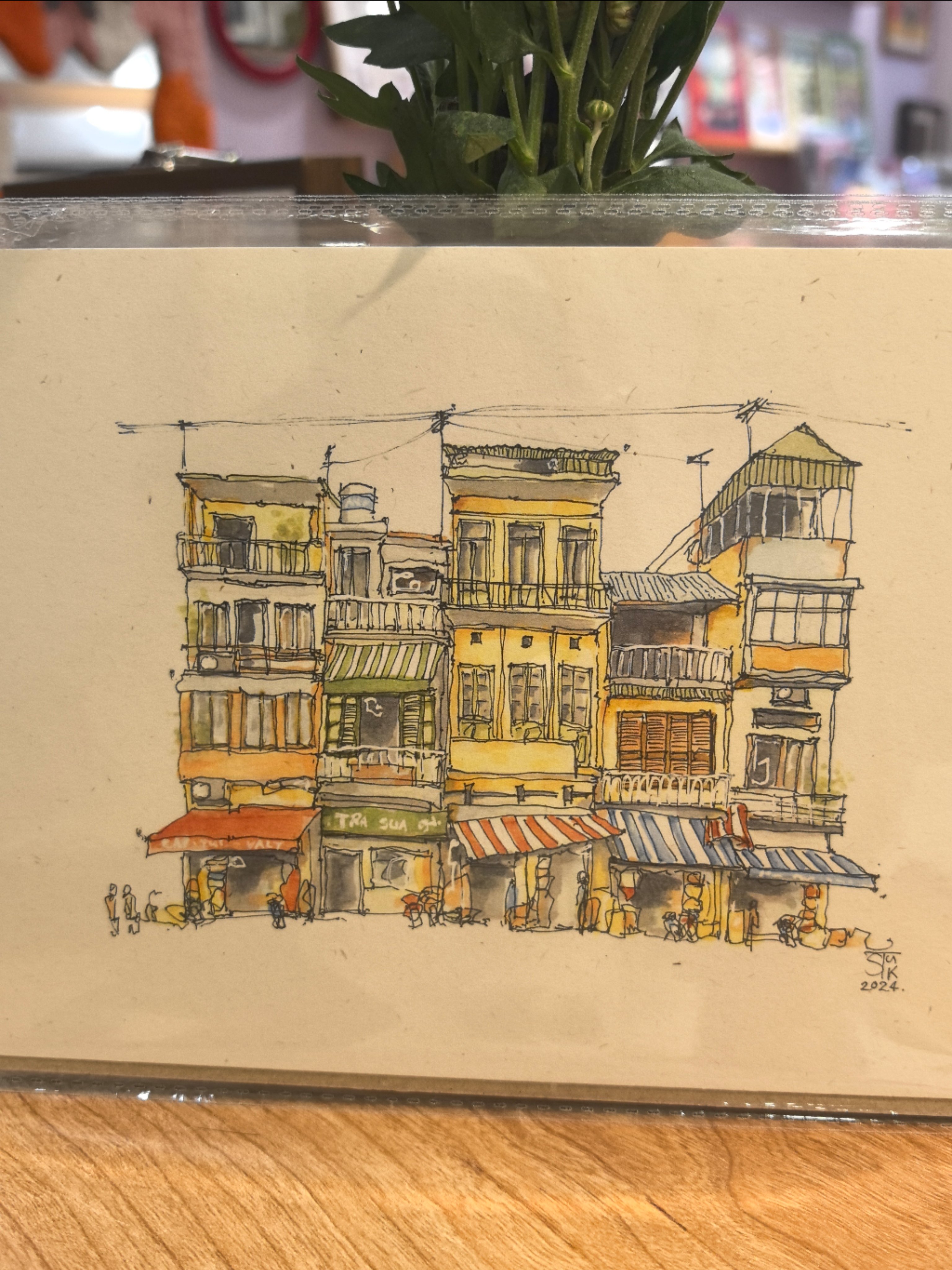 Tranh A5 STU Hà Nội HN010