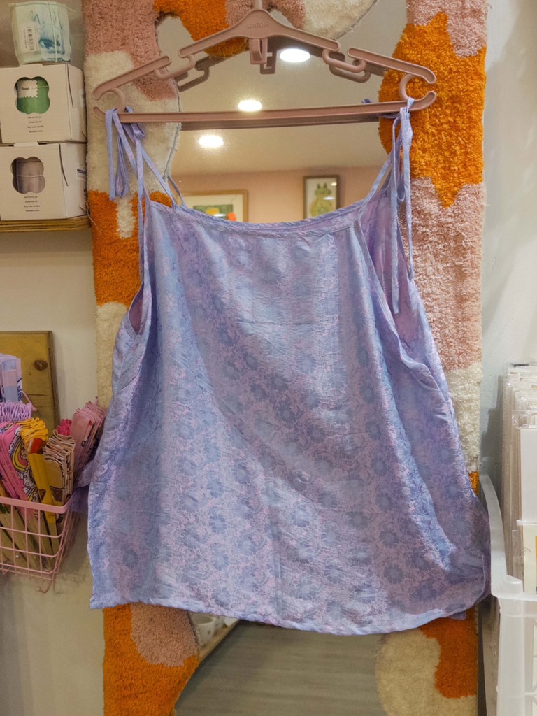 Áo lụa 2 dây Nha Xá Líu Lô 699