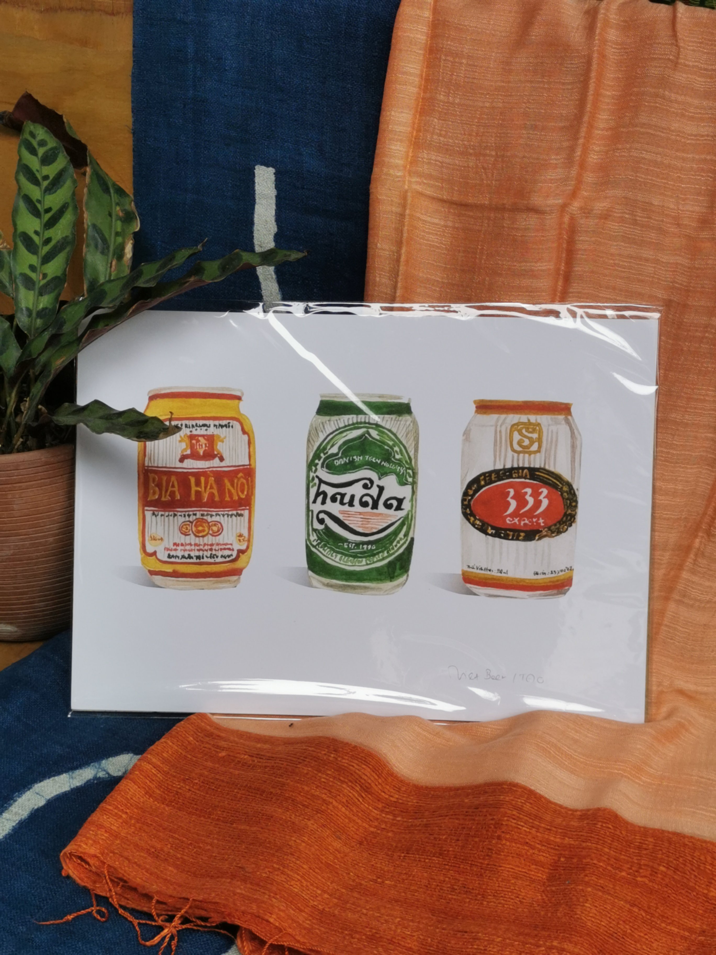 Tranh Tao Viet Beer A4