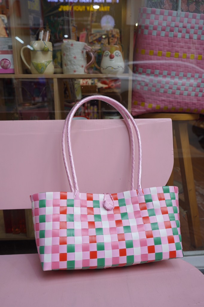 Làn ngang hồng xanh lá cây Líu Lô 265